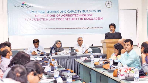 Training On Applications Of Agri-Biotech Held In City